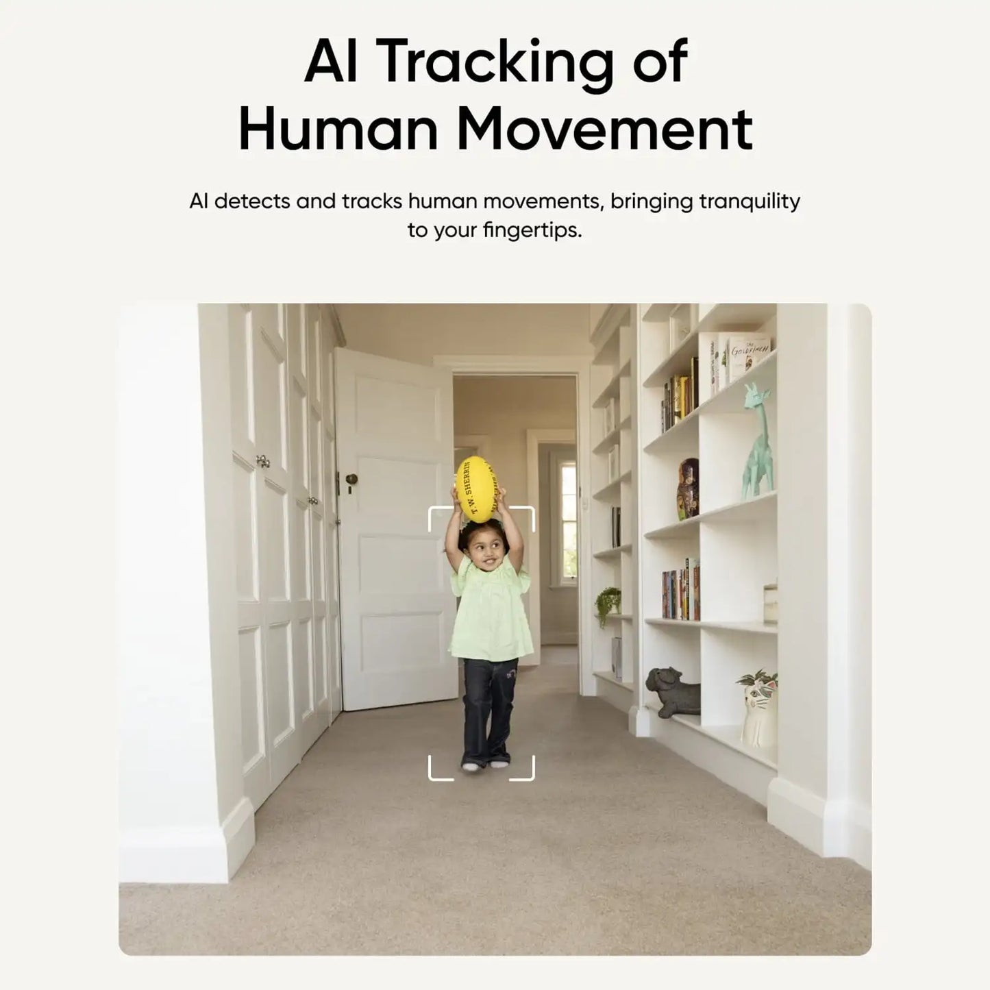 eufy Solo Indoor-Cam C220 Wired 2K Surveillance Camera, 24/7 Recording, AI Human Detection