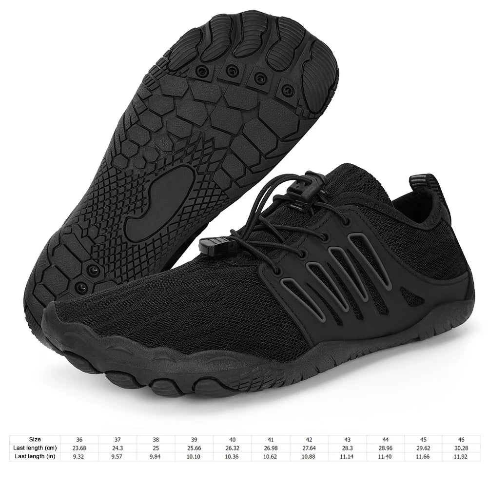 Unisex Water Shoes Lightweight Aqua Shoes Non Slip Barefoot Beach Shoes Casual Wading Shoes for Boating Fishing Diving Surfing