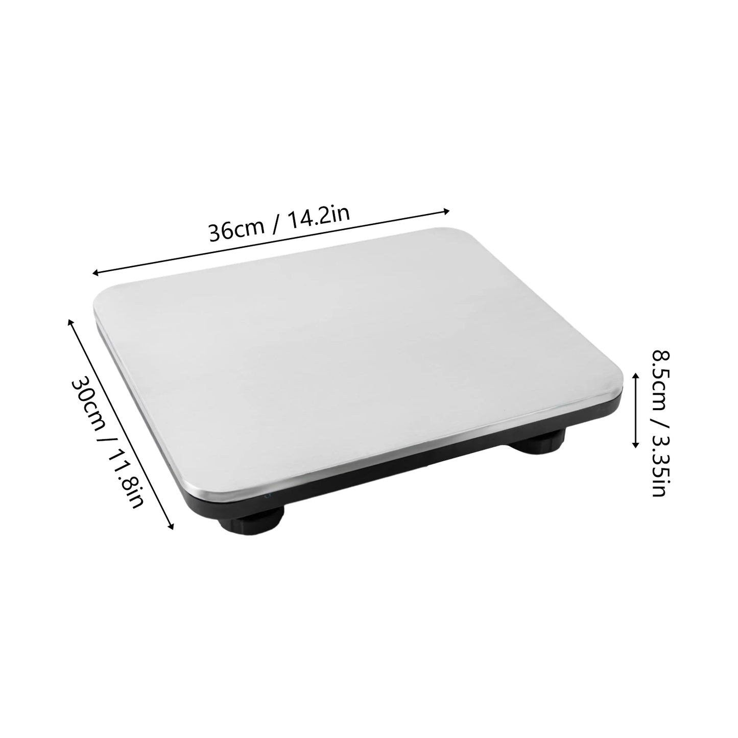 150KG/0.05KG Pet Digital-Scale Digital Platform Scale for Cats Dogs Measure Tool Electronic Kitchen Scale (kg/oz/lb)