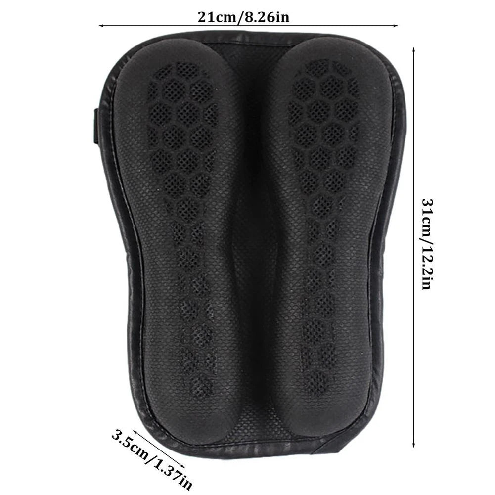 Motorbike Saddle Breathable Motorcycle Air Cushion Soft Motorcycle Rear Seat Pad Motorbike Accessories for Summer Riding Cycling
