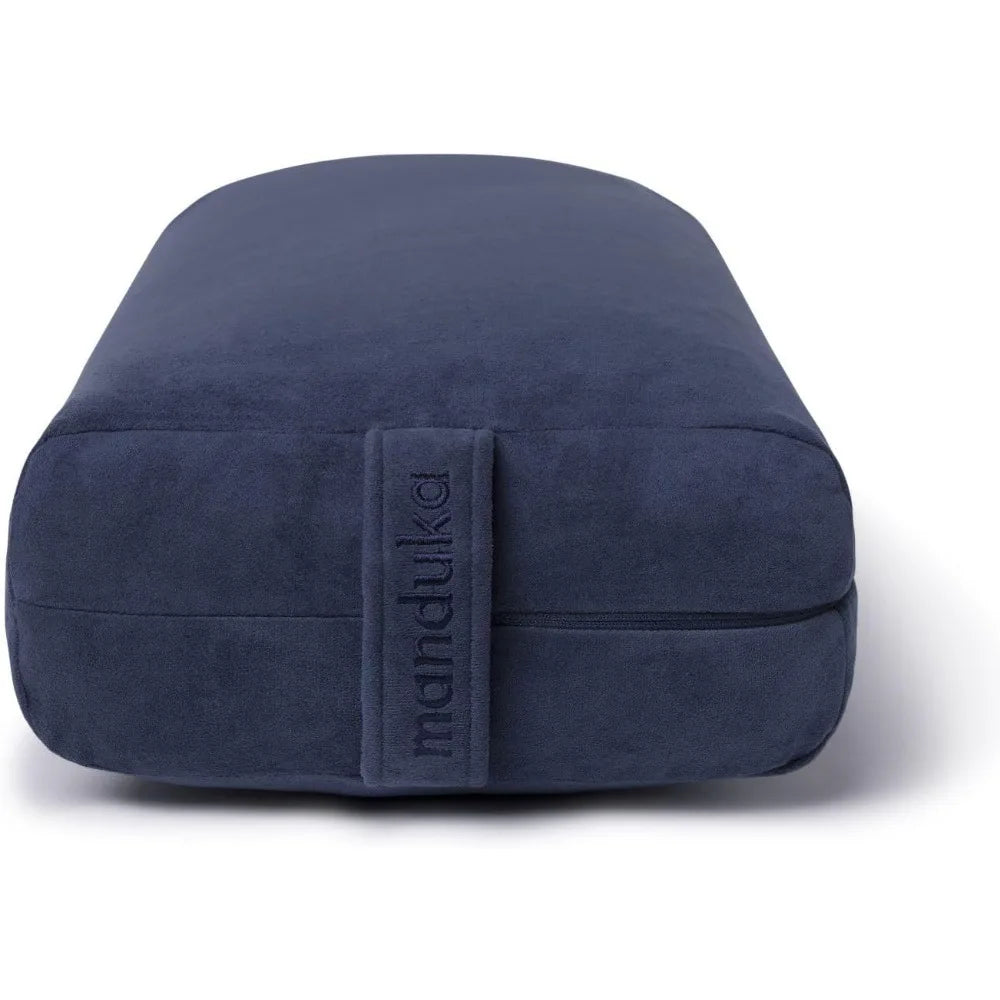 Pillow pillow - Yoga pillow, machine washable microfiber cover, curved design, optimal exercise, yoga and Pilates equipment