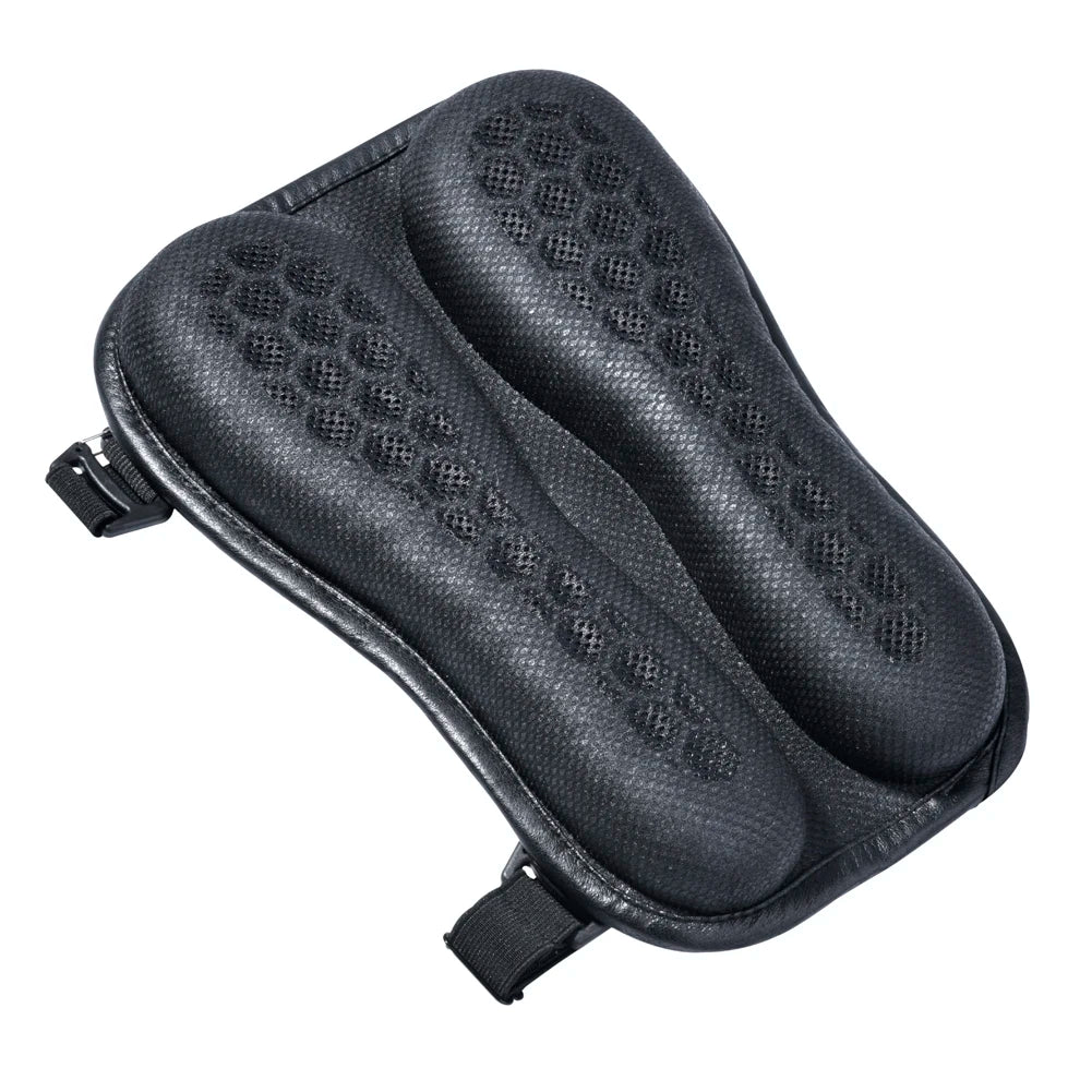 Motorbike Saddle Breathable Motorcycle Air Cushion Soft Motorcycle Rear Seat Pad Motorbike Accessories for Summer Riding Cycling