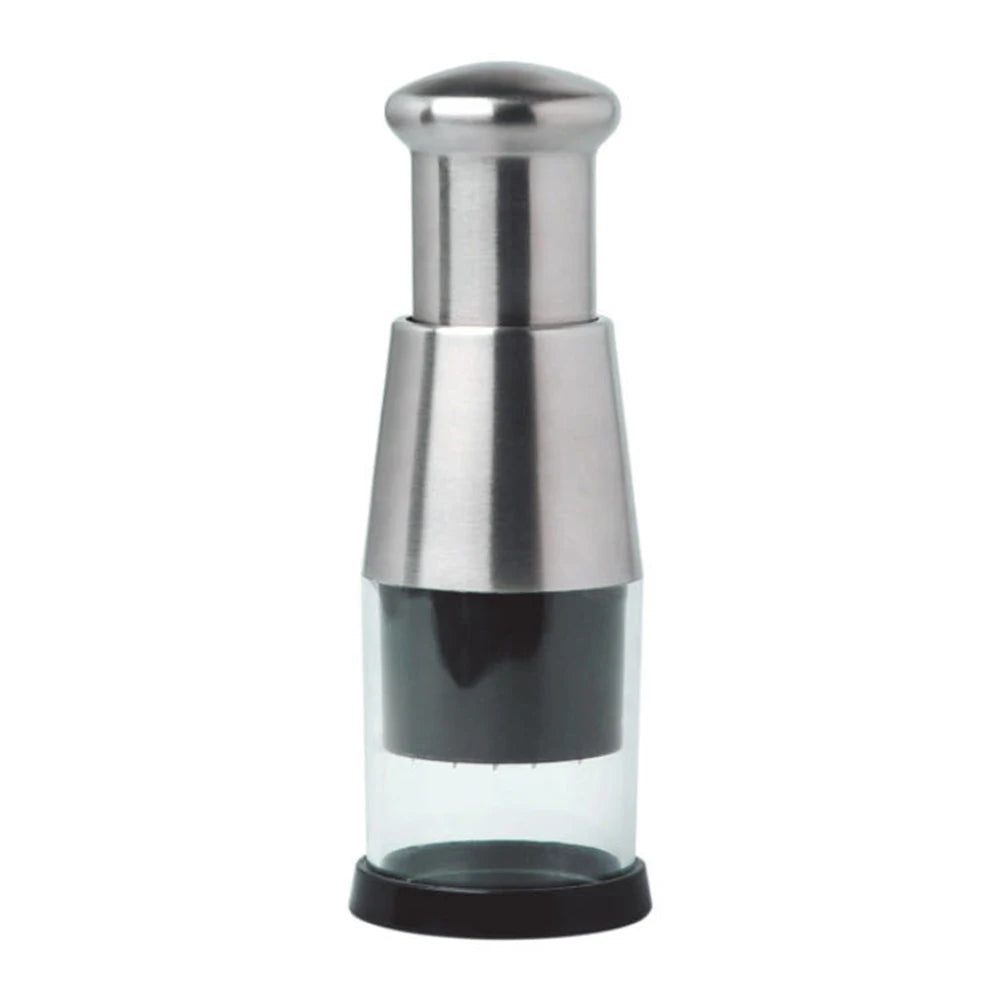 Stainless Steel Garlic Chopper Kitchen Tools Vegetable Chopper Garlic Crusher for Garlic Ginger Herbs Nuts