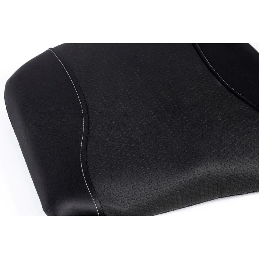 Car, Tractor & Wheelchair Seat Cushion Memory Foam, 1-Piece Set, Black, Universal, High-Density Contoured Memory Foam Core