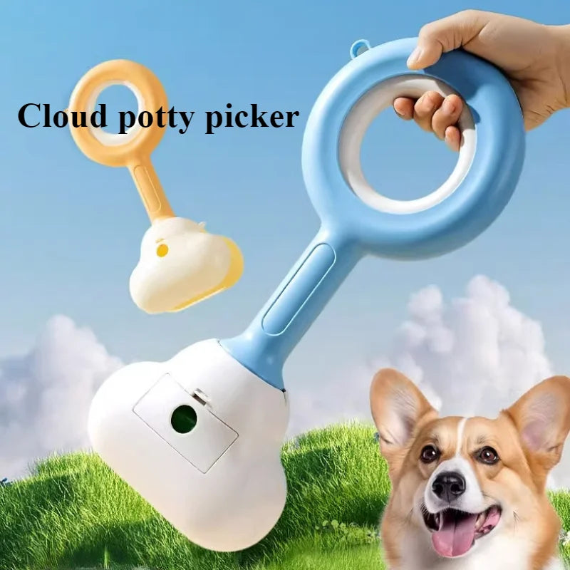 Cloud potty Picker Dog pet potty Picker for going out to poop poop Cleaning up walking dog potty picker for potty supplies