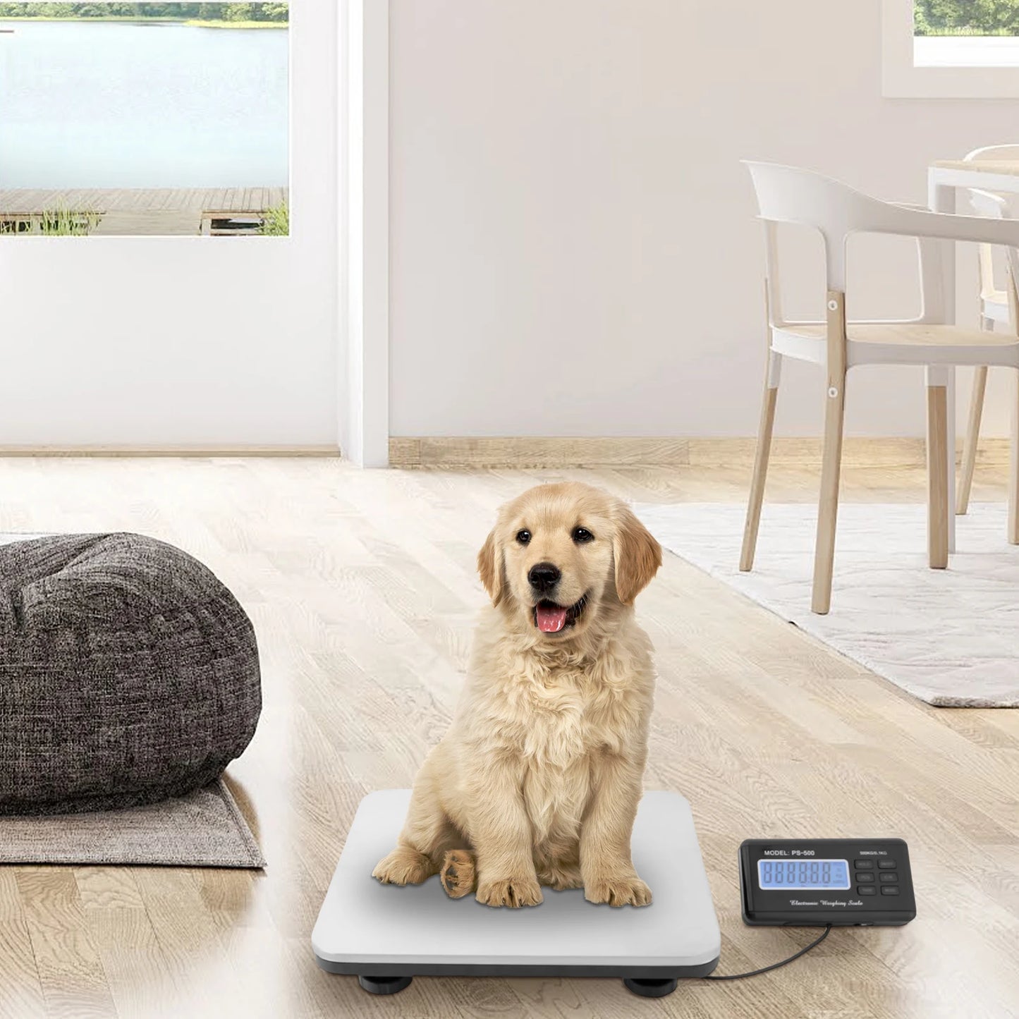 150KG/0.05KG Pet Digital-Scale Digital Platform Scale for Cats Dogs Measure Tool Electronic Kitchen Scale (kg/oz/lb)