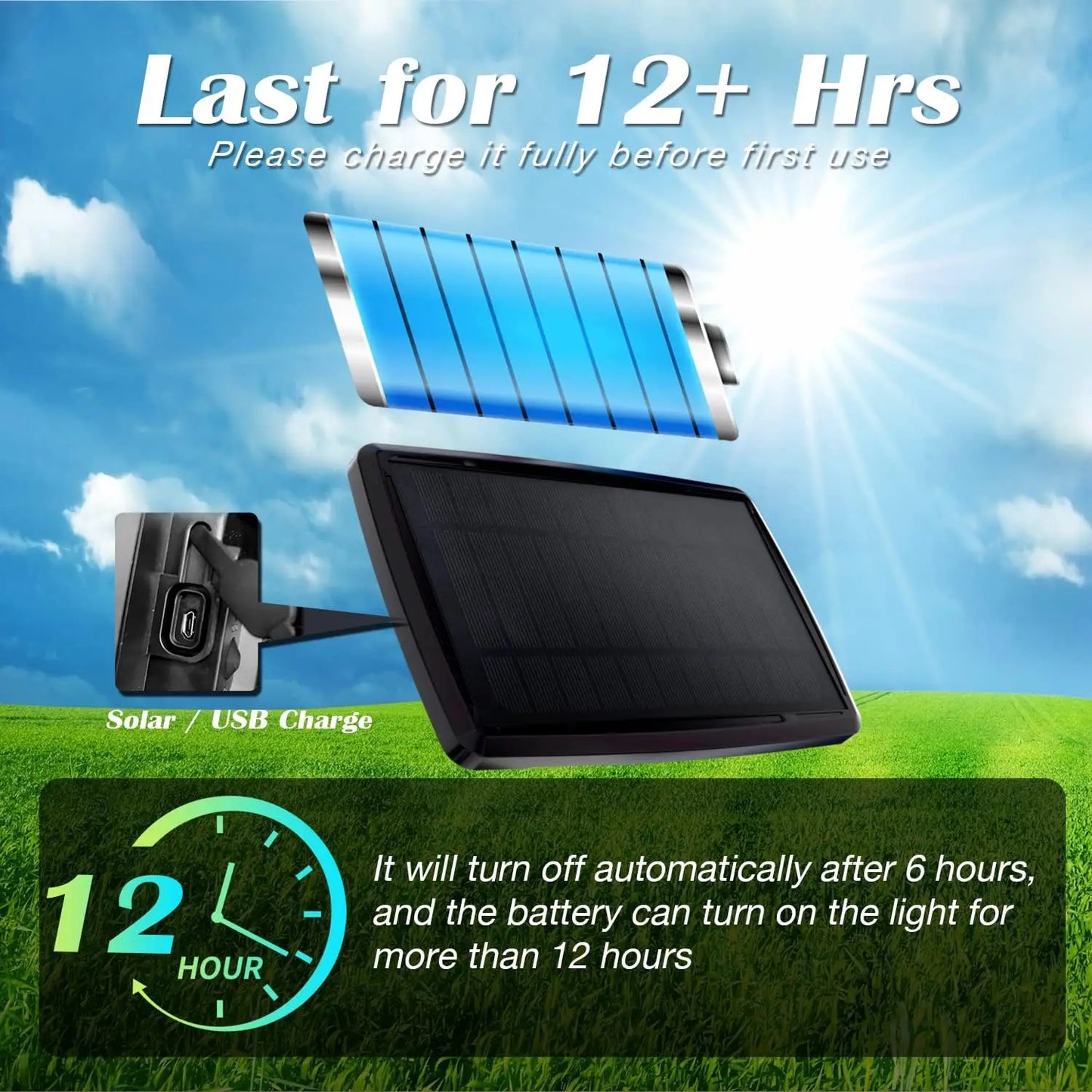 St38 Solar String Lights, 50 Feet Solar Outdoor String Lights, 2700K Warm White Hanging Lights, Weather-Resistant Materials, 12+1 Shatterproof Bulbs, E12 Sockets for Outdoor Courtyards, Backyard, Porch