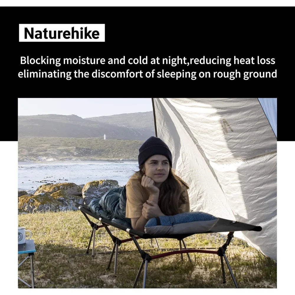 Popular Folding Camping Cot,Height Adjustable Ultralight Backpacking Cot,Portable Camping Bed for Camping Hiking Travel Home