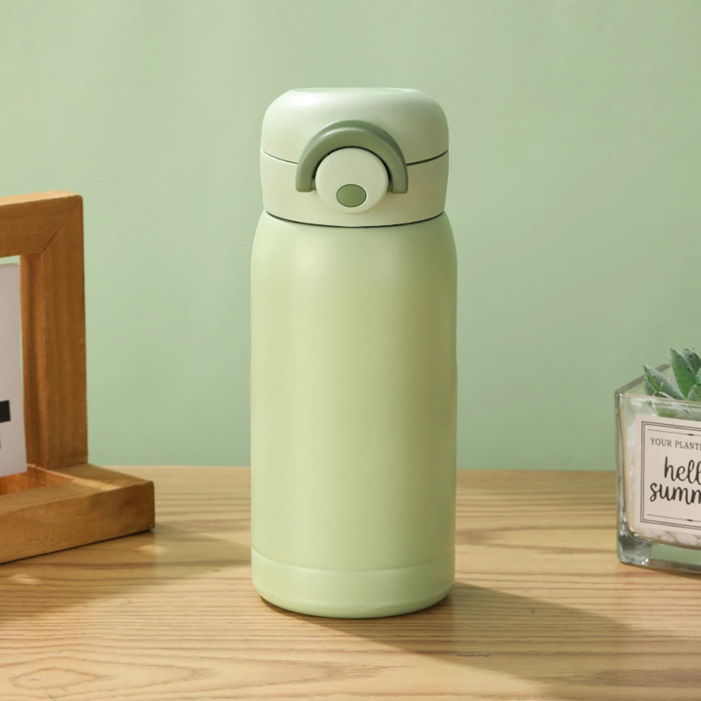 Stainless Steel Portable Pocket Thermal Water Bottle Camping Drinkware Outdoor 220ml/350ml Mini Thermos Cup Pocket Cup